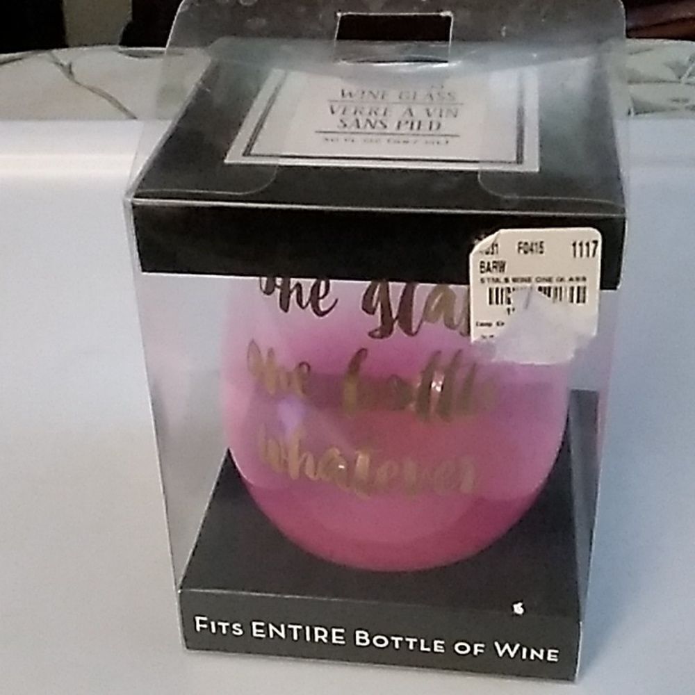 Stemless Wine Glass 